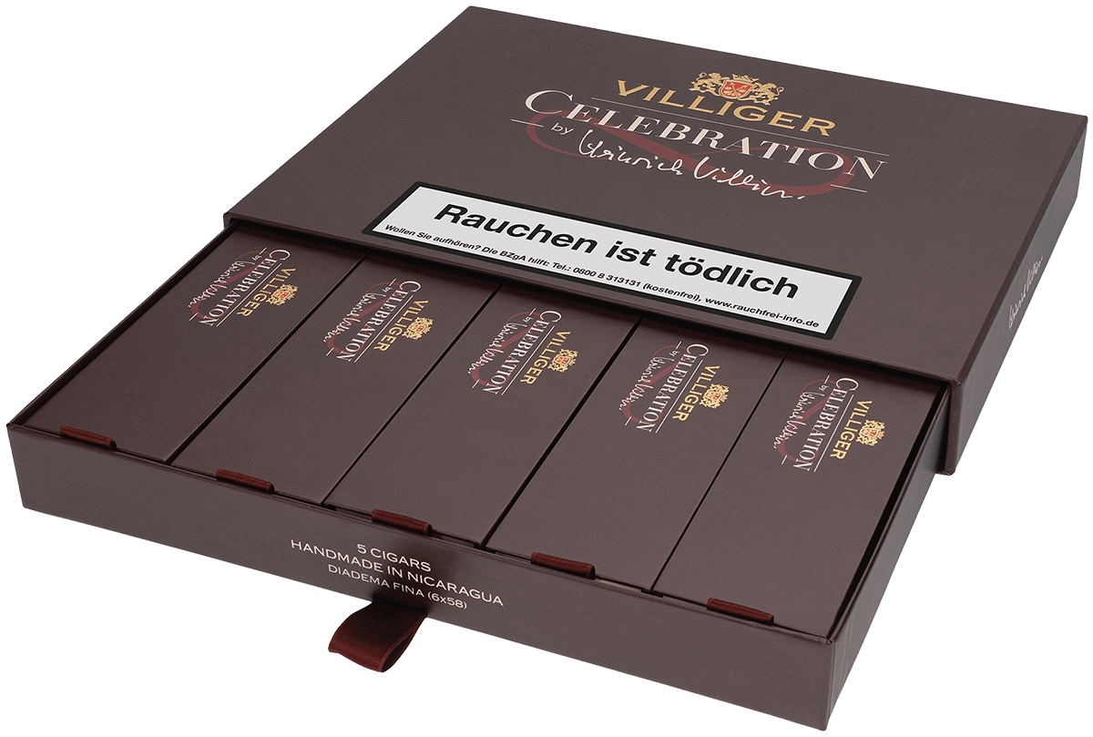 Villiger Celebration - Kiste seitlich geöffnet