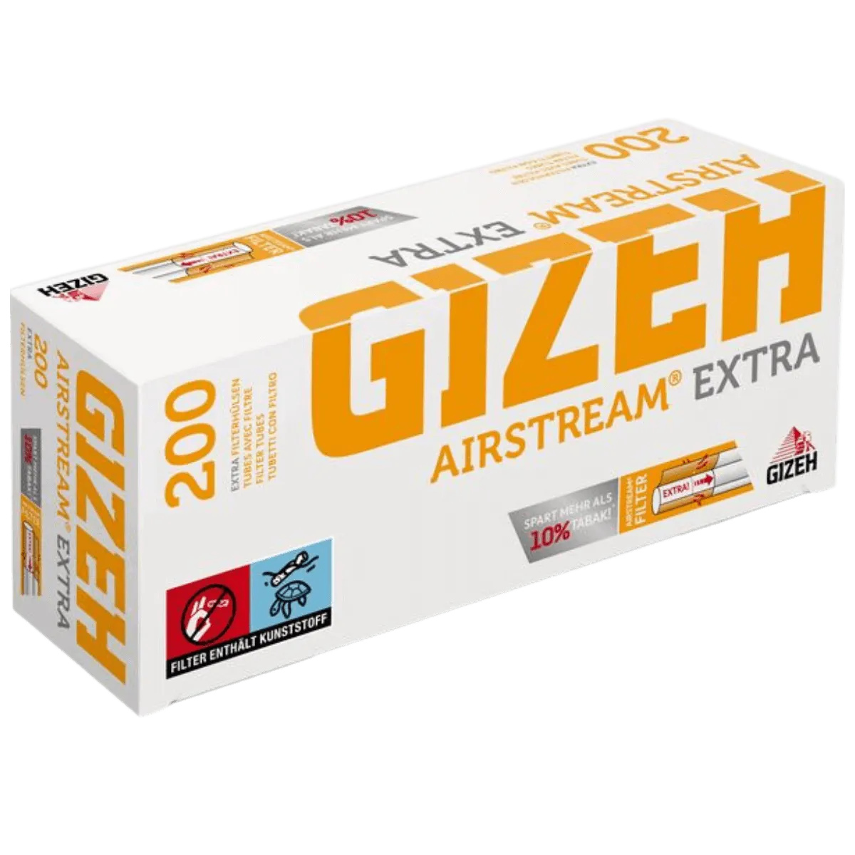 Gizeh Airstream Filterhülsen Einzelverpackung