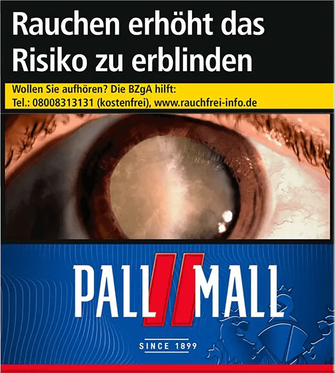 Pall Mall Red King Packung von vorne