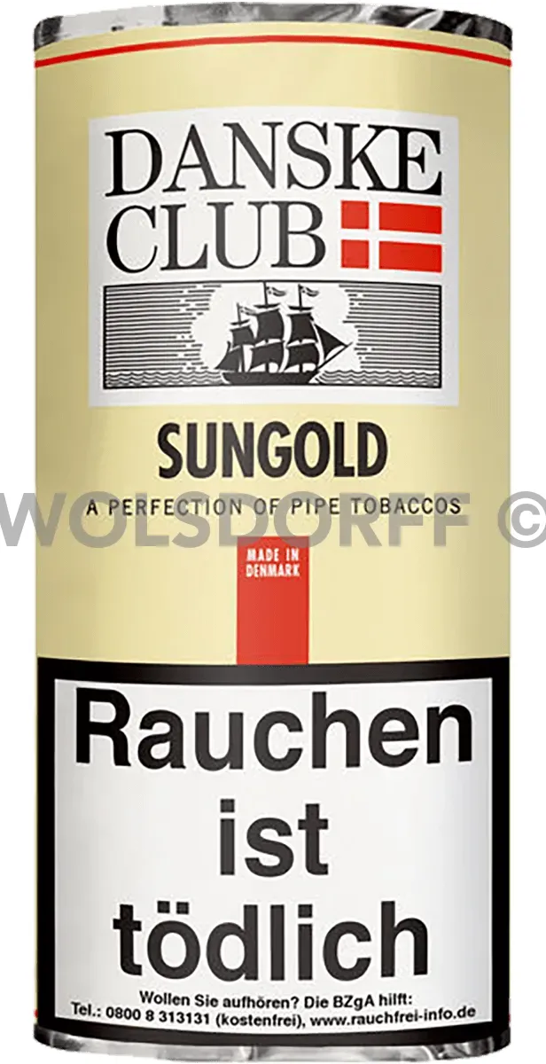 Danske Club Sungold 50g Pouch von vorne