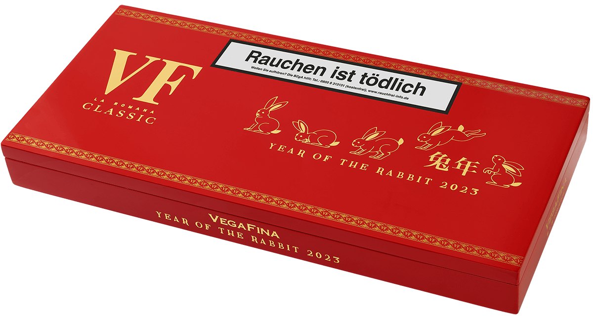 VegaFina Year of the Rabbit - Kiste seitlich geschlossen