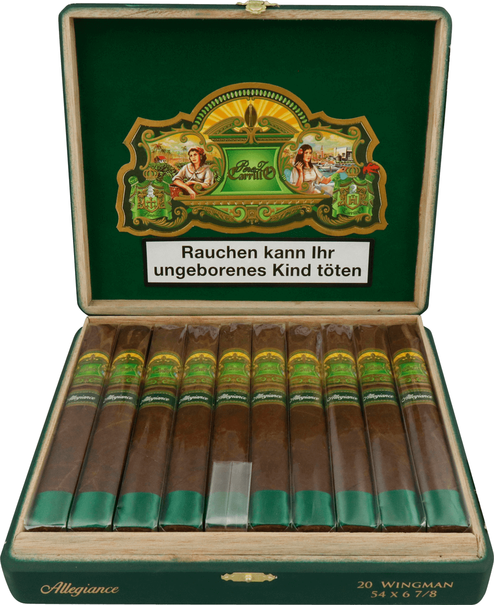 E.P. Carrillo Allegiance Wingman - Kiste vorne geöffnet