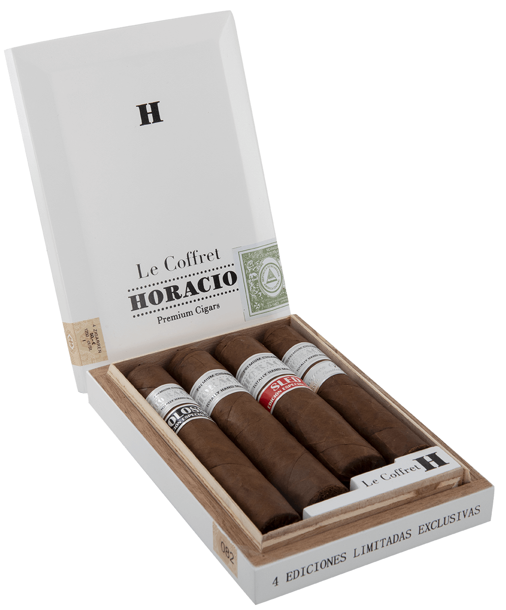 Horacio Le Coffret - Kiste seitlich geöffnet