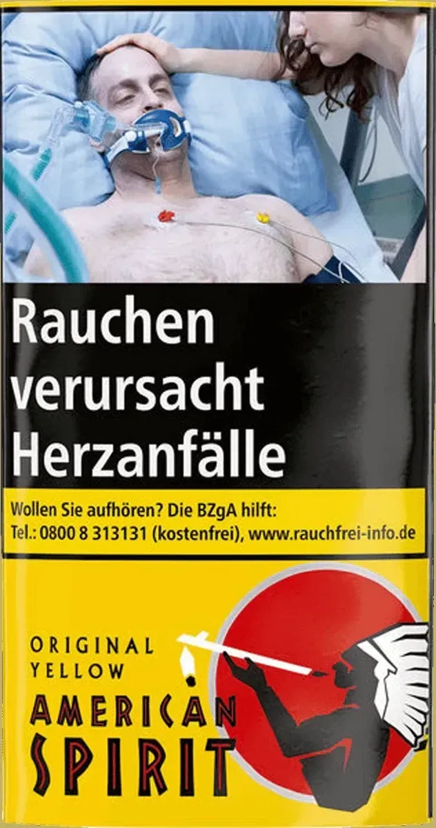 American Spirit Yellow Pouch