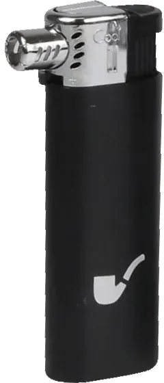 Cool Pfeifenfeuerzeug schwarz stehend