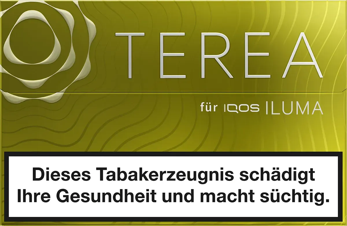 IQOS Terea Yellow Green Vorderseite