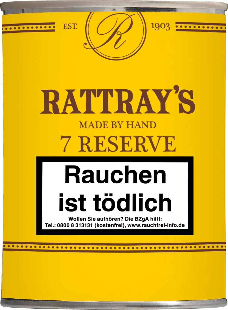 Rattray’s British Collection 7 Reserve Dose stehend von vorne