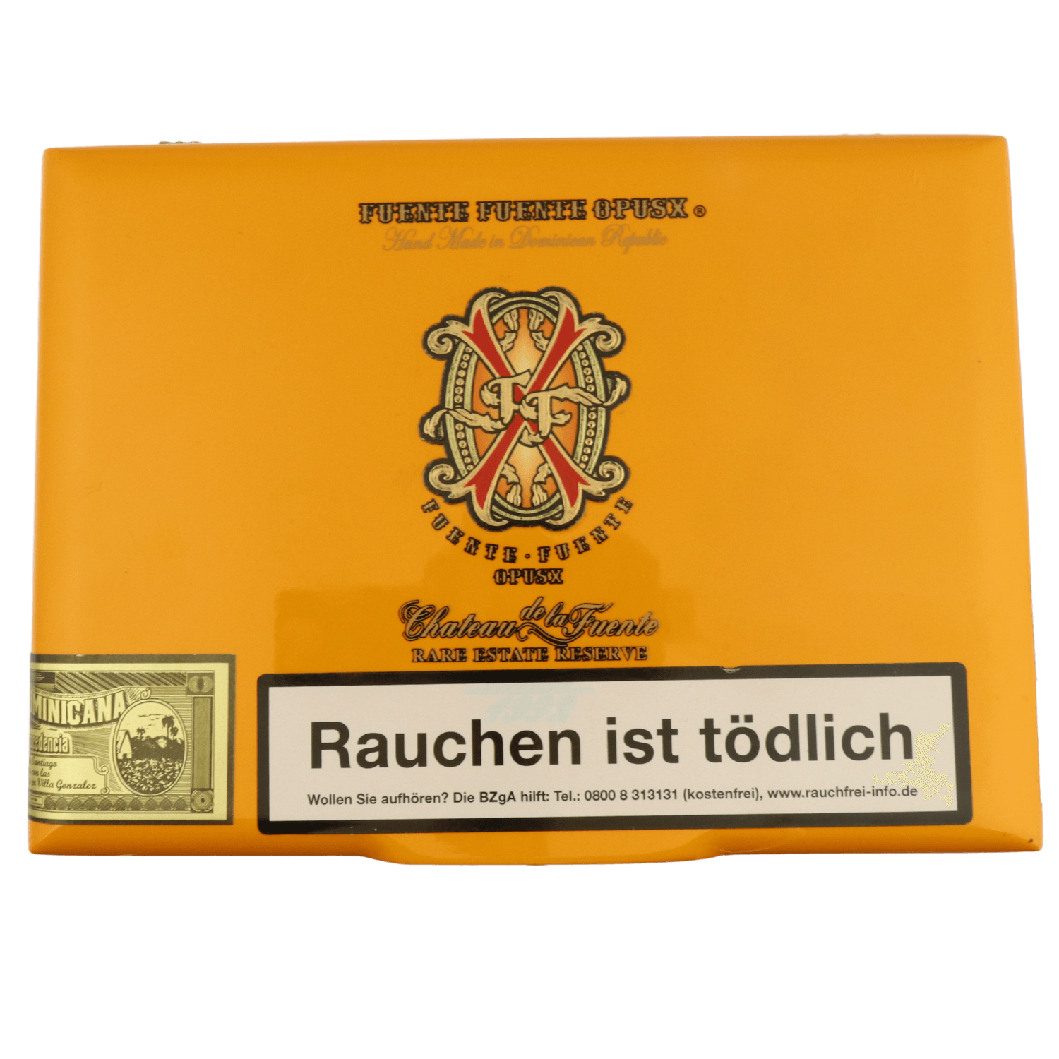 Arturo Fuente Opus X - Kiste vorne geschlossen