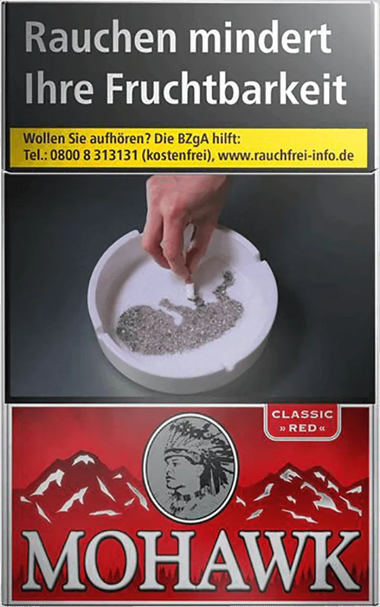 Mohawk Classic Red OP Packung von vorne