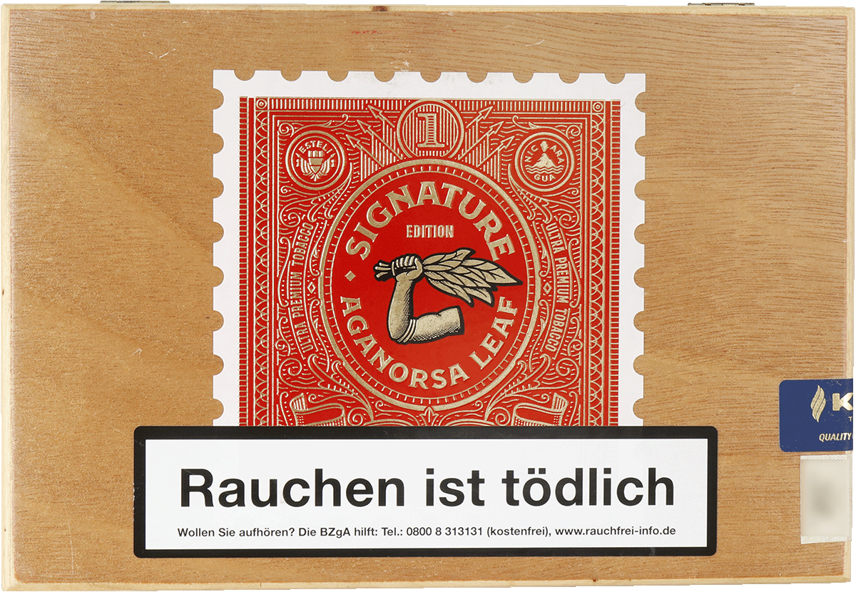 Aganorsa Leaf Signature Selection - Kiste vorne geschlossen
