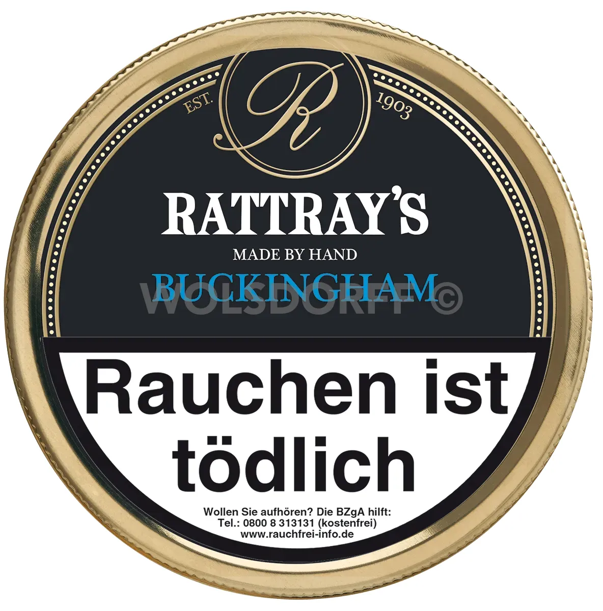 Rattrays Buckingham Dose Vorderseite