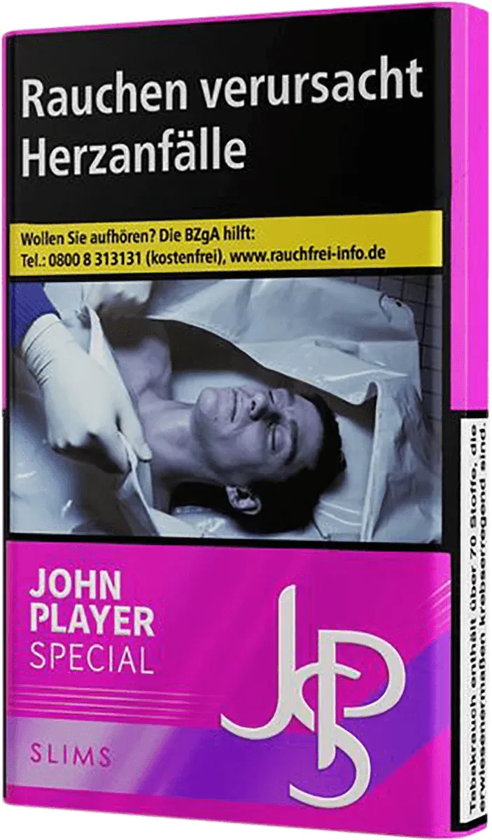 JPS Slims Packung schräg