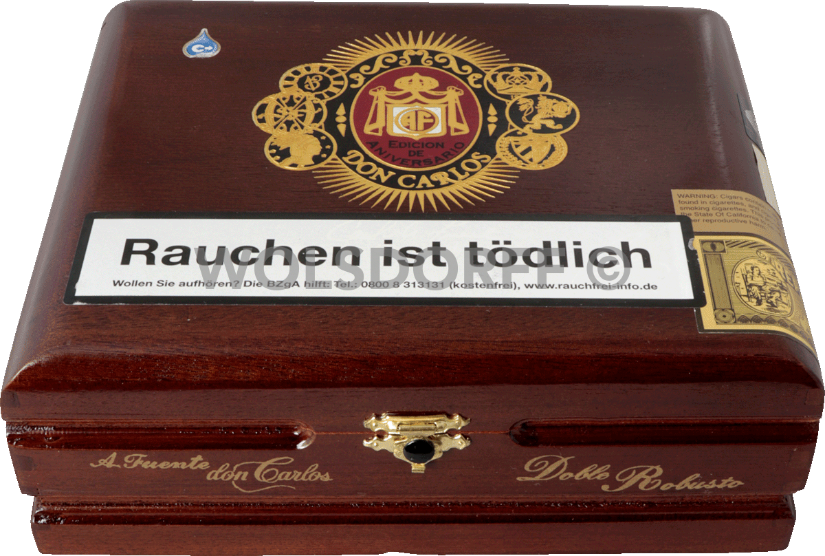 Arturo Fuente Don Carlos - Kiste vorne geschlossen