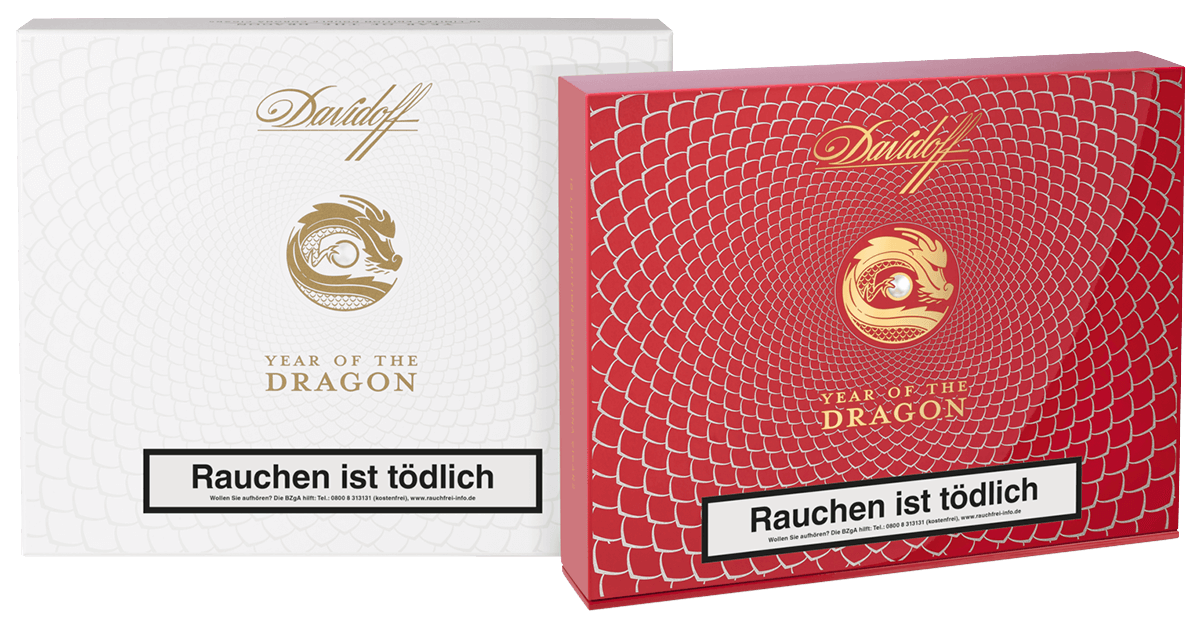 Davidoff Year of the Dragon 2024 - zwei Kisten geschlossen