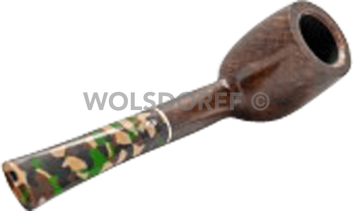 Savinelli Pfeife Camouflage Brown - Pfeife hinten