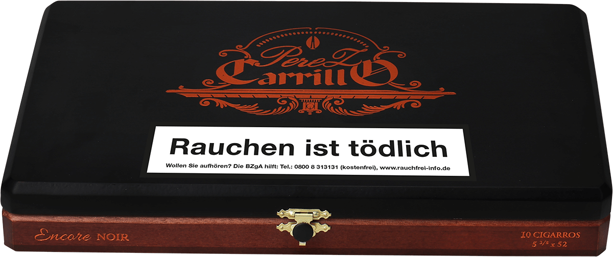 Perez Carrillo Encore Noir - Kiste vorne geschlossen