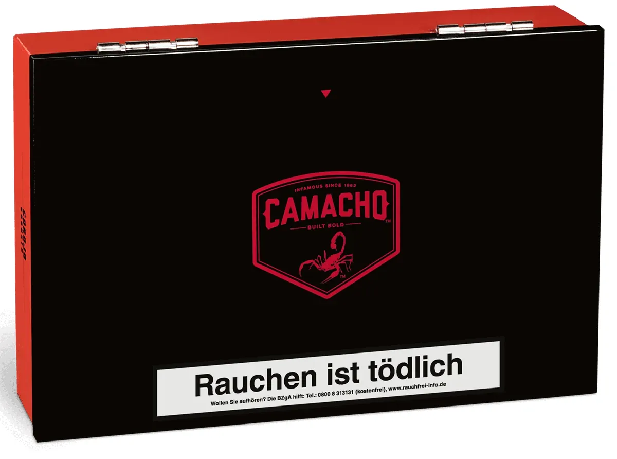 Camacho Corojo Robusto Kiste stehend