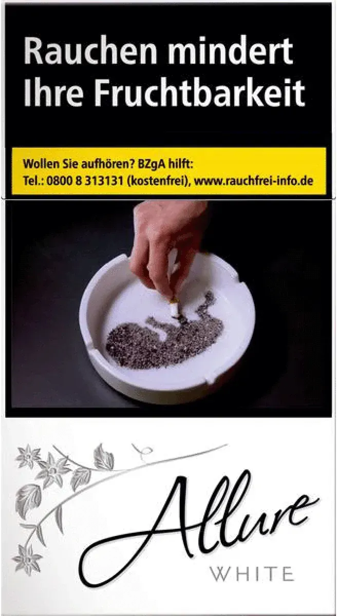 Allure White XXXL Packung von vorne