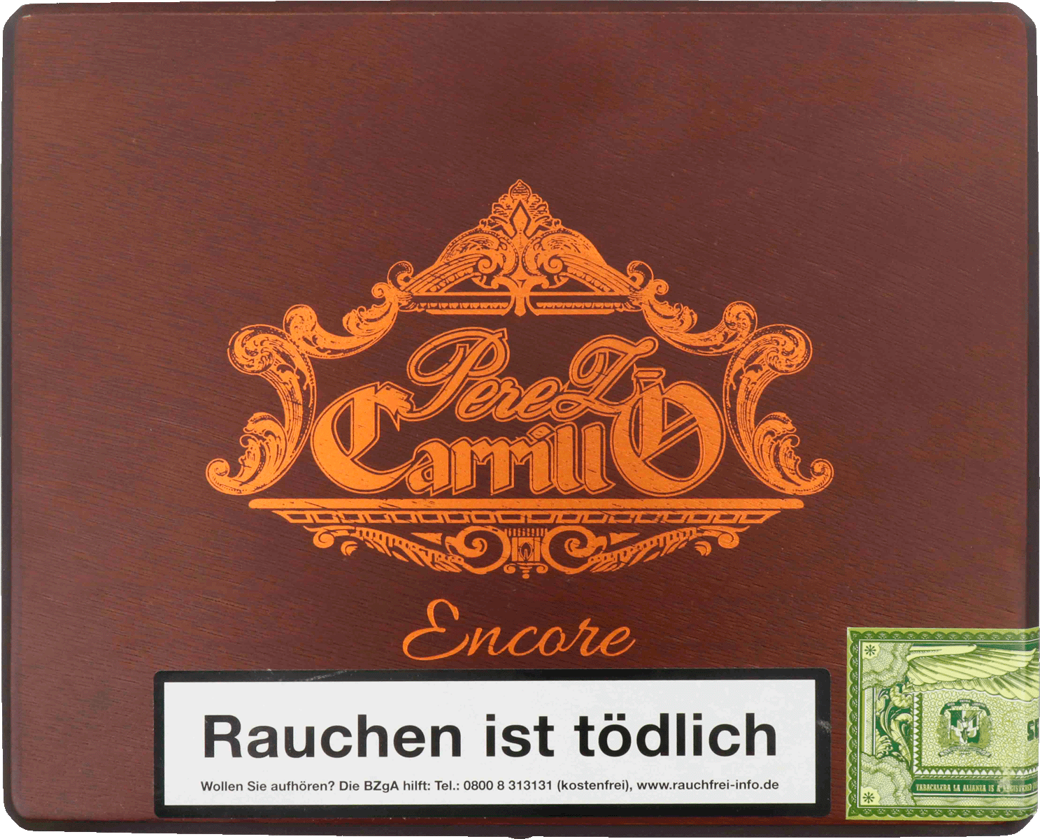E.P. Carrillo Encore El Primero - Kiste vorne geschlossen