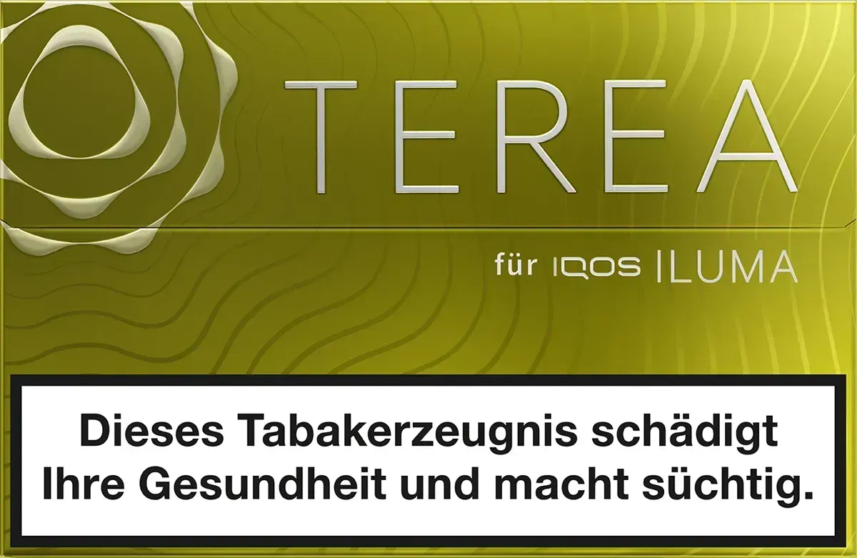 IQOS Terea Yellow Green Vorderseite