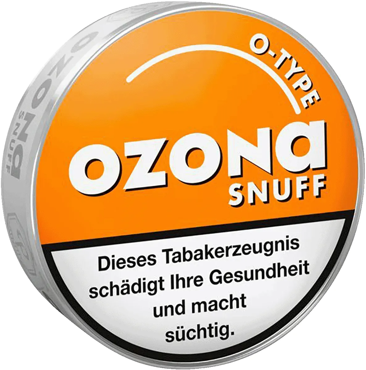 Ozona O-Type Snuff Dose von schräg vorne