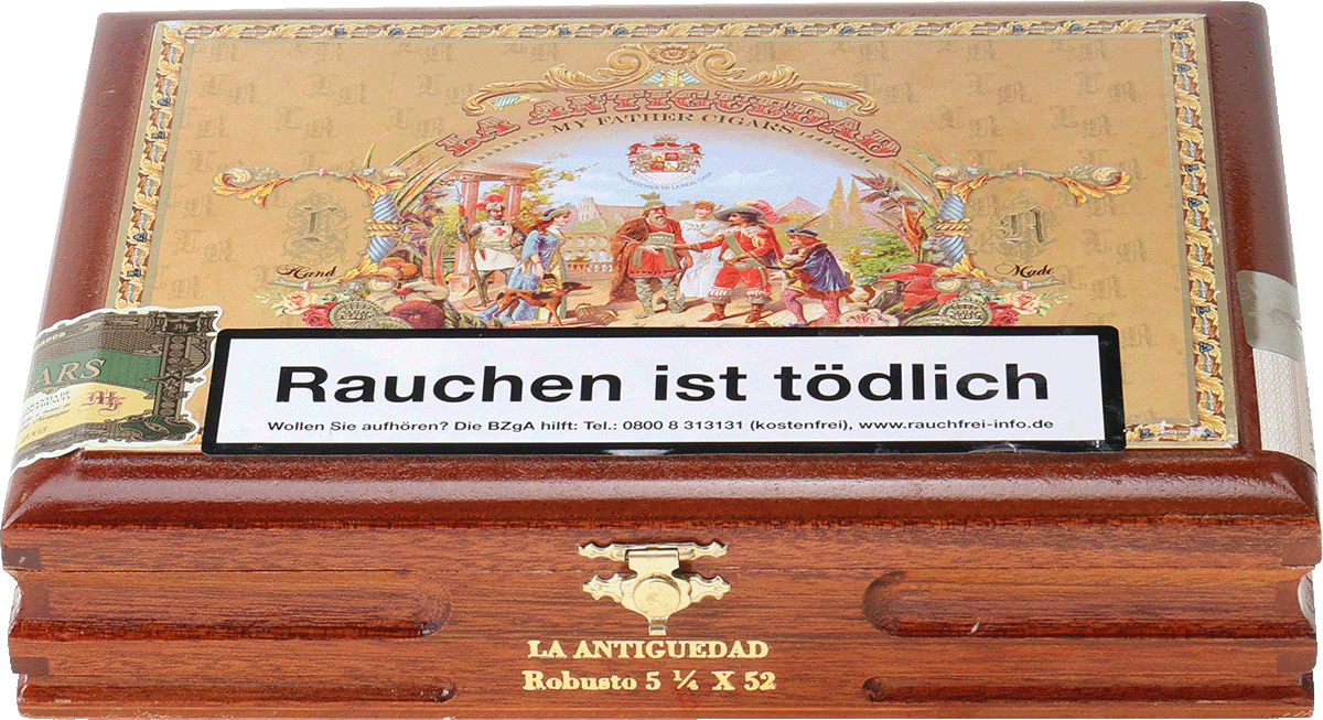 My Father La Antiguedad - Kiste vorne geschlossen