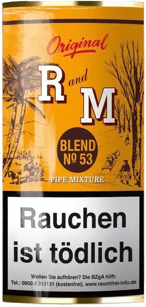 R and M Blend No. 53 Pouch von vorne