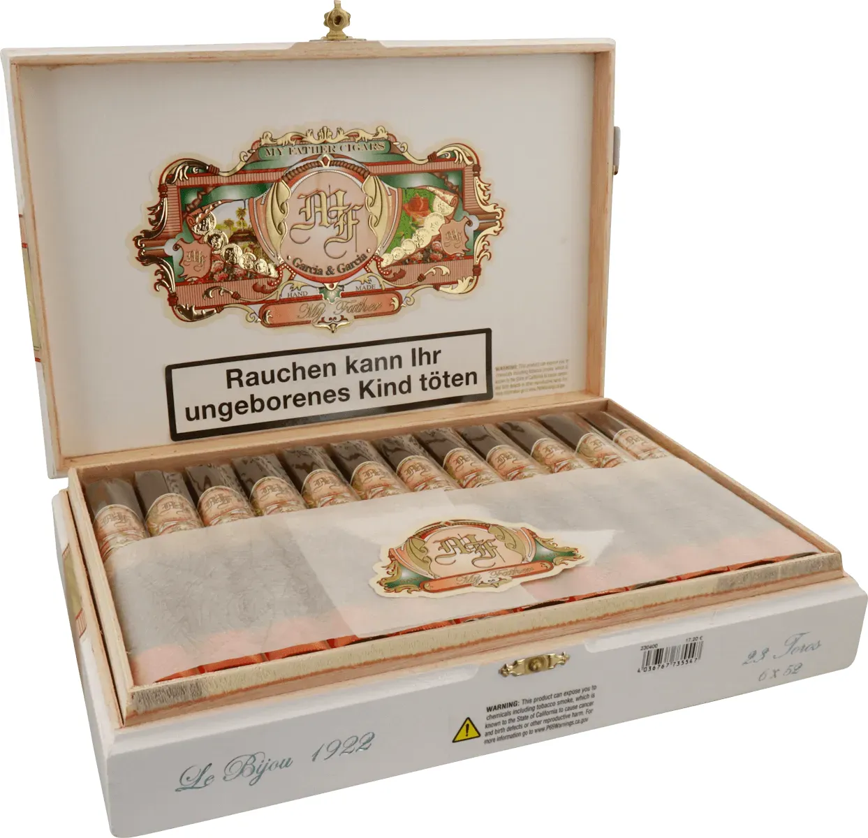 My Father Le Bijou 1922 Toro - Kiste seitlich geöffnet
