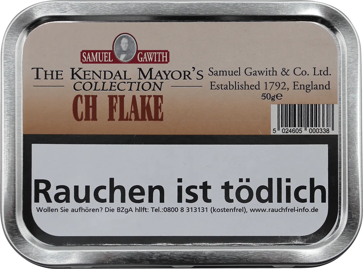Samuel Gawith CF Flake Dose Vorderseite