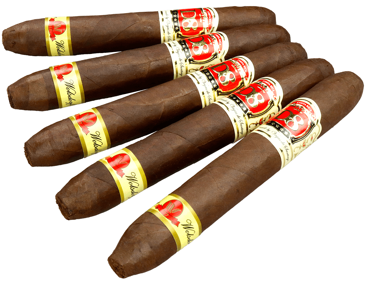 Vegas de Santiago WOLSDORFF - fünf Zigarren