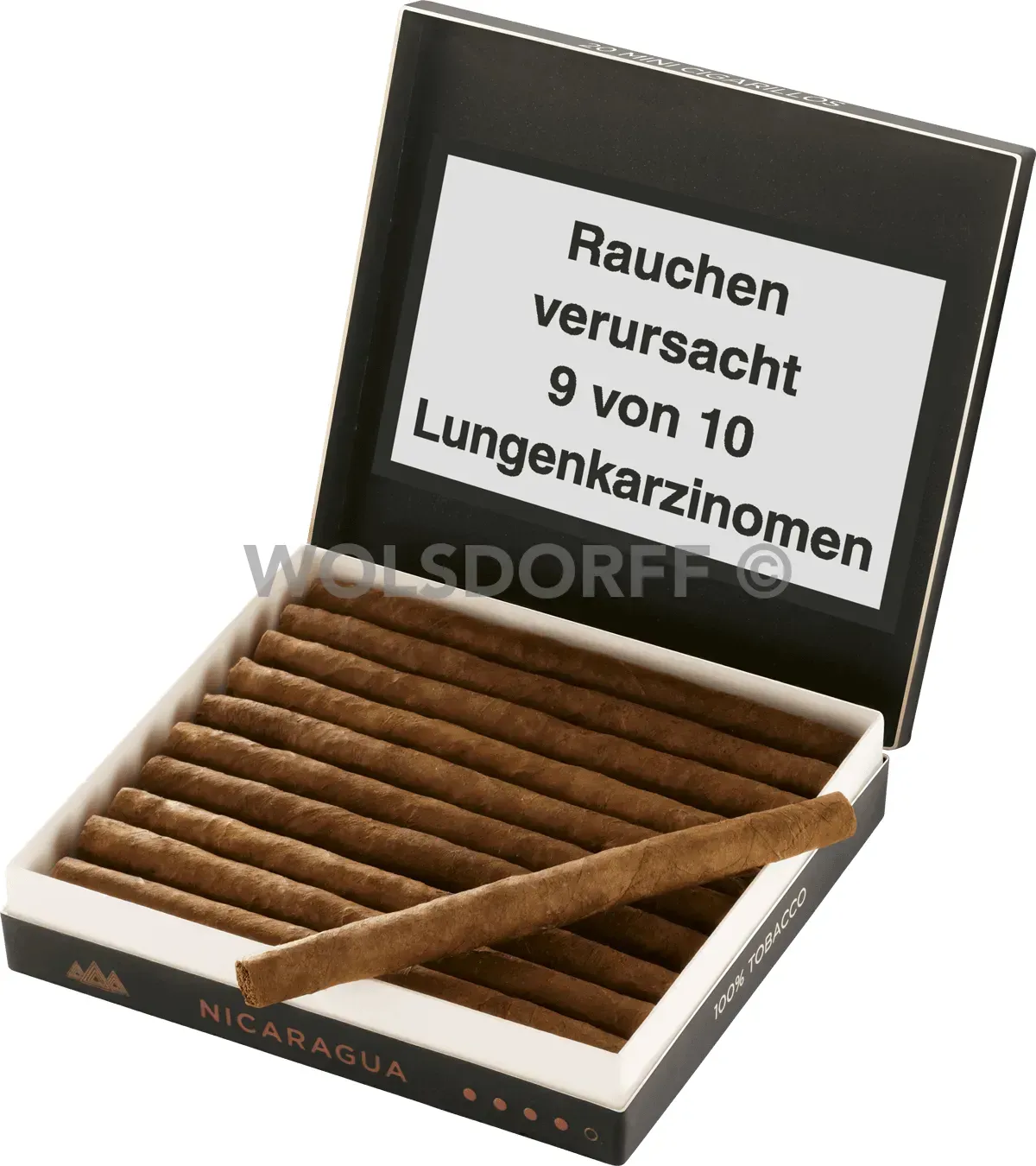 Davidoff Mini Cigarillos offen Seite