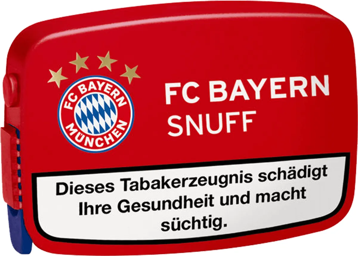 FC Bayern snuff Dose stehend