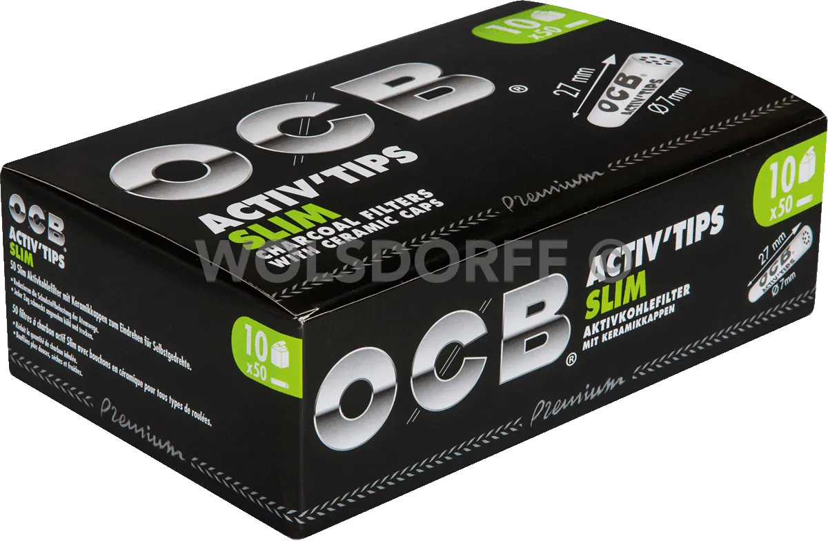 OCB Aktivkohlefilter Großpackung