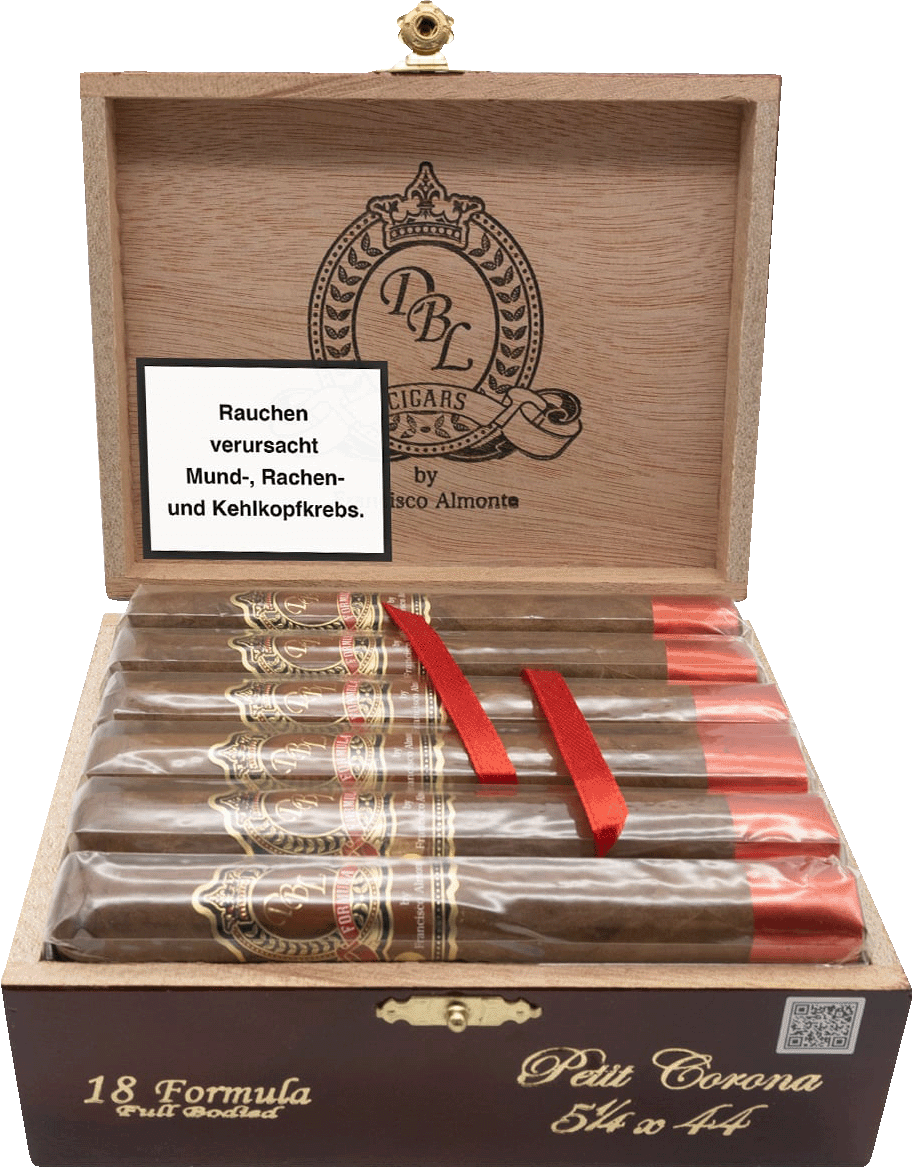 DBL Formula Petit Corona - Kiste vorne geöffnet