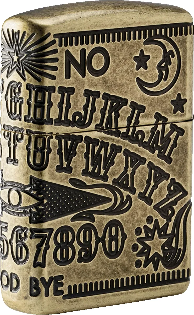 Zippo Ouija Rueckseite