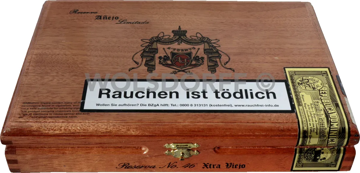 Arturo Fuente Kiste vorne