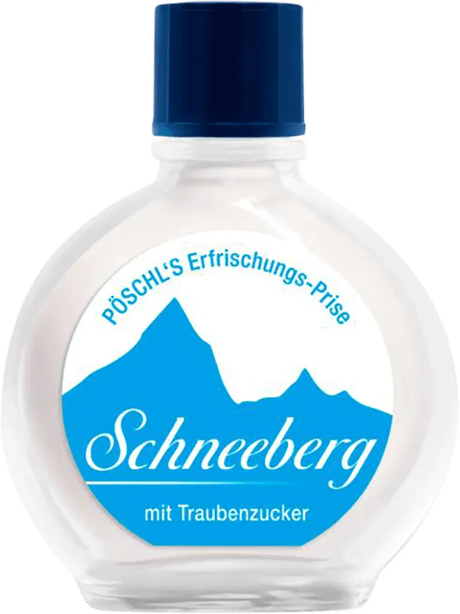 Schneeberg Flasche von vorne