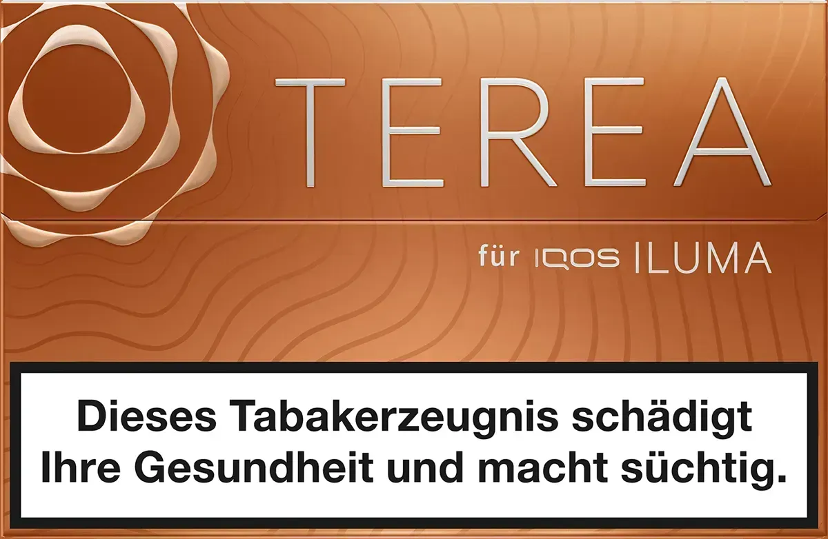 IQOS Terea Amber Vorderseite