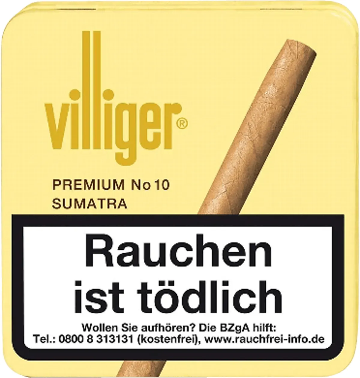 Villiger Premium No10 Schachtel Vorderseite