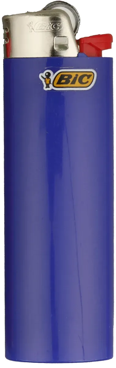 Feuerzeuge von BIC Jahr 2026 Maxi frontal Ansicht dunkel Blau