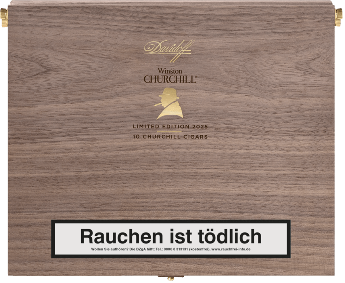 Davidoff Winston Churchill - Kiste vorne geschlossen