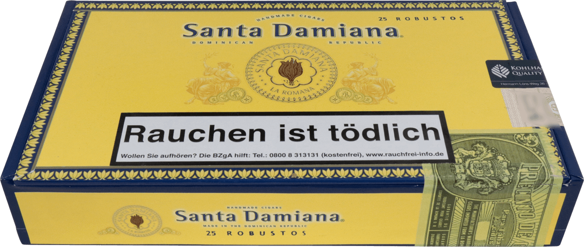 Santa Damiana Classic Robusto - Kiste vorne geschlossen