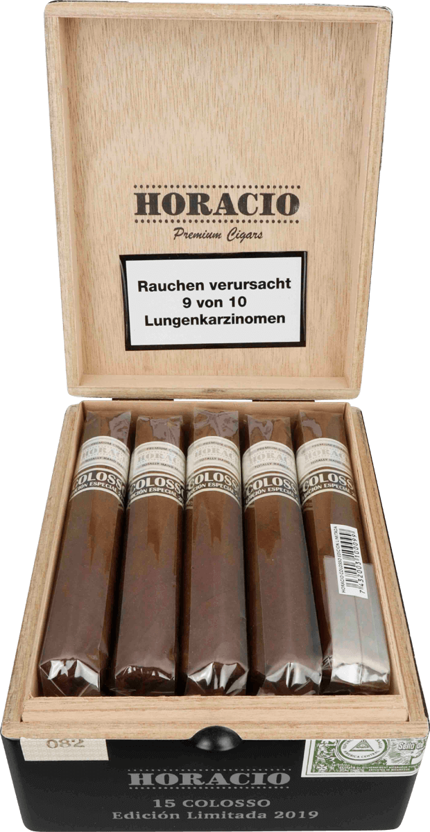 Horacio Colosso - Kiste vorne geöffnet