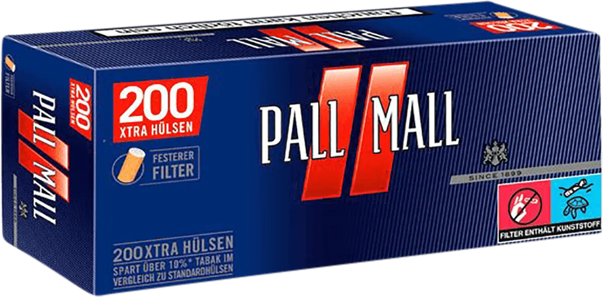 Pall Mall Extra Filterhülsen Einzelverpackung