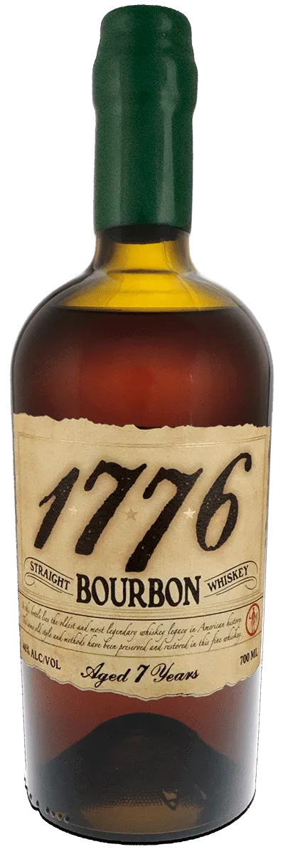 1776 Bourbon Whisky Flasche Vorderseite