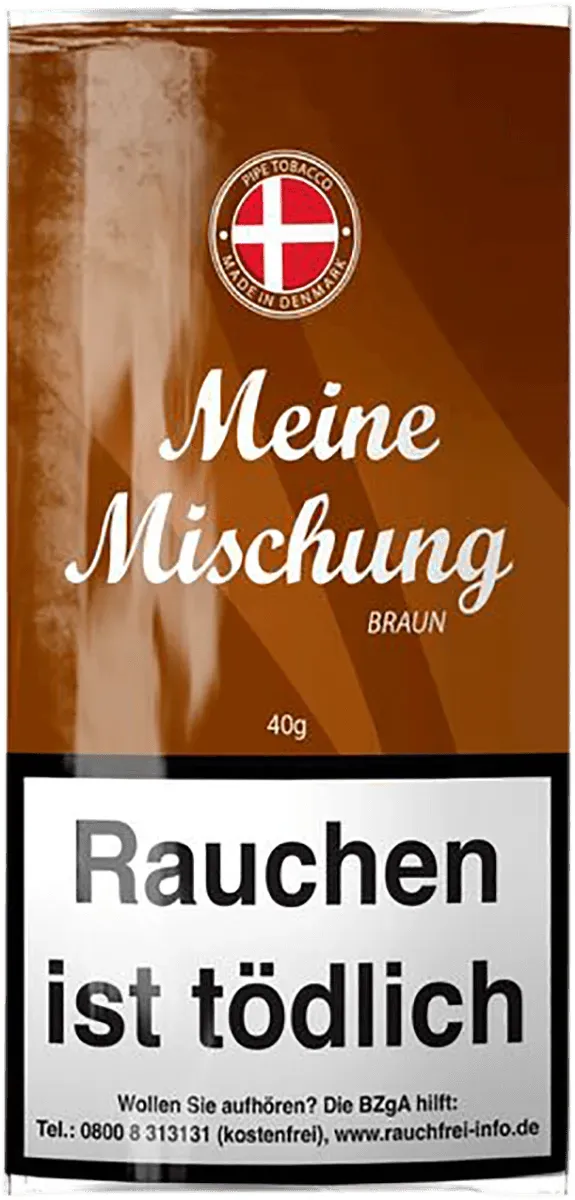 Meine Mischung Braun 40g Packung, Vorderseite