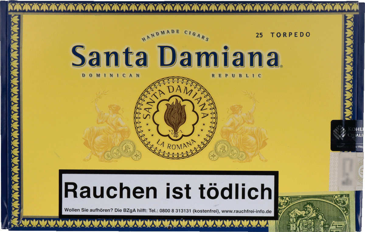 Santa Damiana Classic Torpedo - Kiste vorne geschlossen