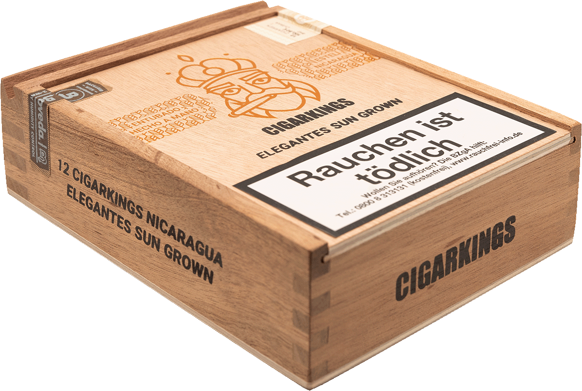 CigarKings Elegantes Sun Grown - Kiste seitlich geschlossen