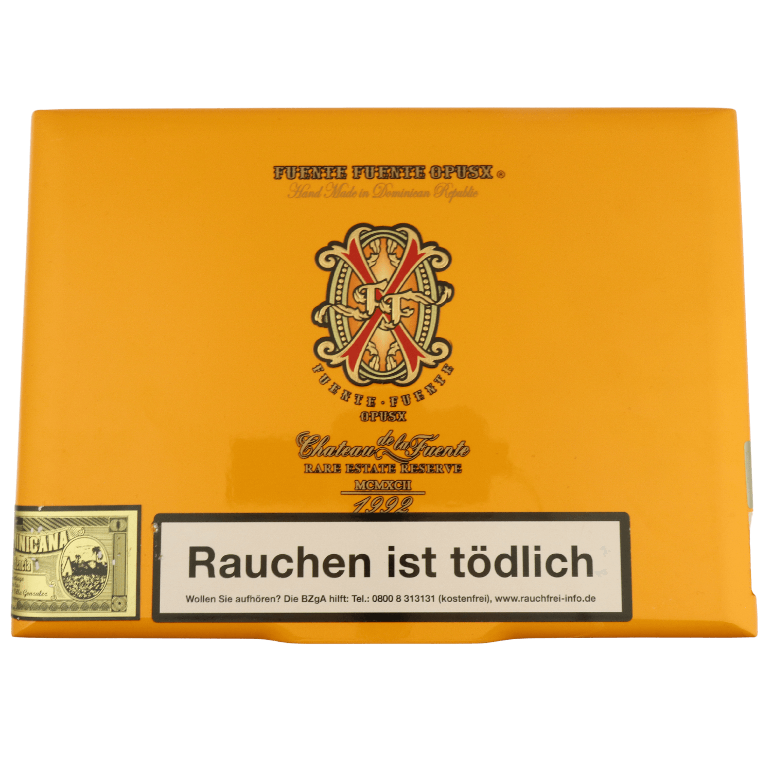 Arturo Fuente Opus X - Kiste vorne geschlossen