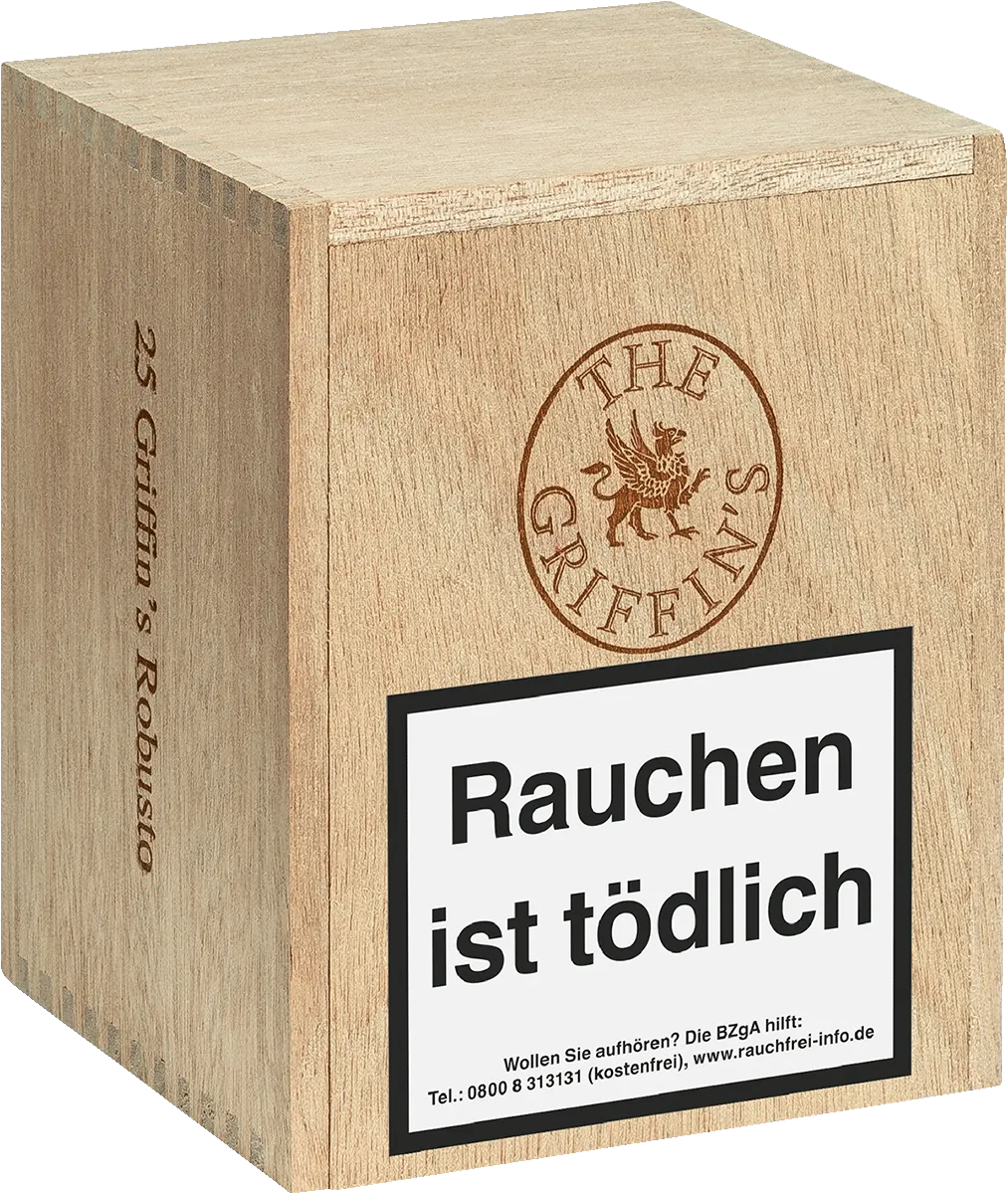 Griffins Robusto Kiste geschlossen Seite